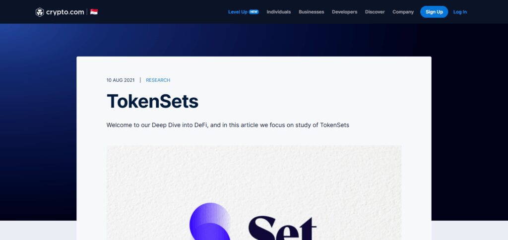 TokenSets (Set Protocol)