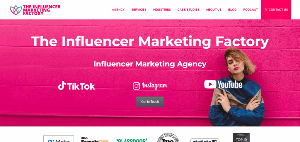 10 TikTok Influencer Marketing Agencies for 2025 2 The Influencer Marketing Factory
