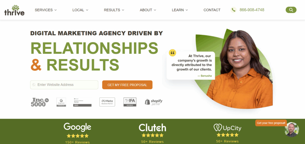 9 Top YouTube Marketing Agencies in the World | Best Video Marketing Experts 6 Thrive Internet Marketing Agency
