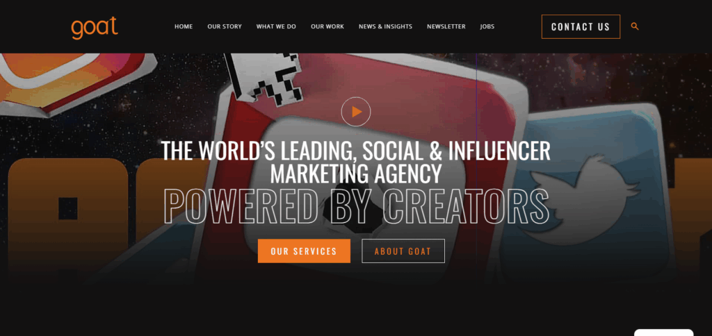 10 Top Instagram Marketing Agencies for 2025 8 The Goat Agency