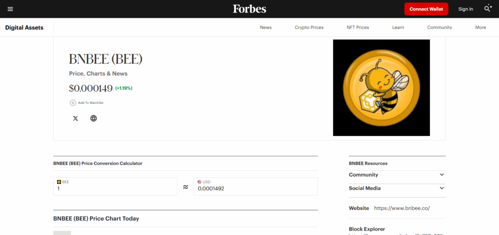 9 Best BNB Meme Coins to Buy for 2025 – Top Binance Smart Chain Tokens 5 BNBEE ($BNBEE)