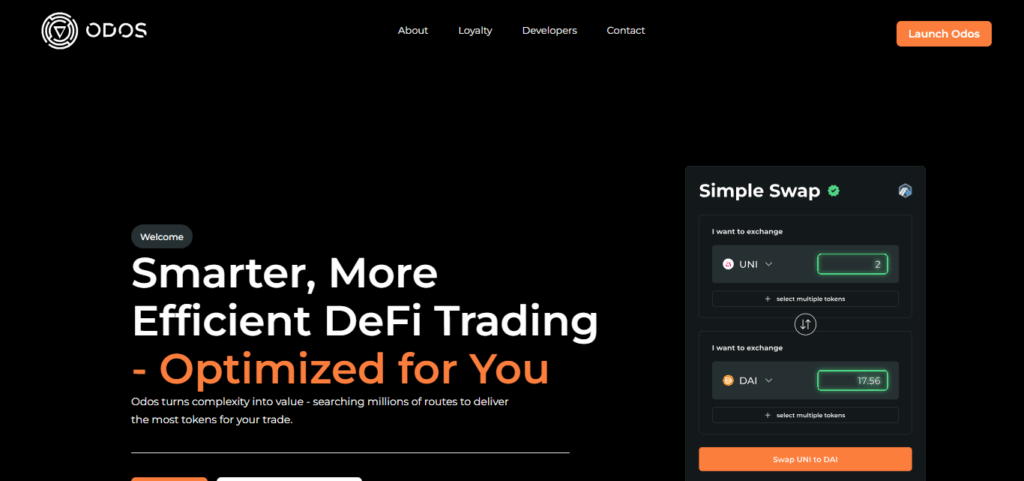 10 Dex Aggregator That Refunds Bridging Slippage 6 Odos