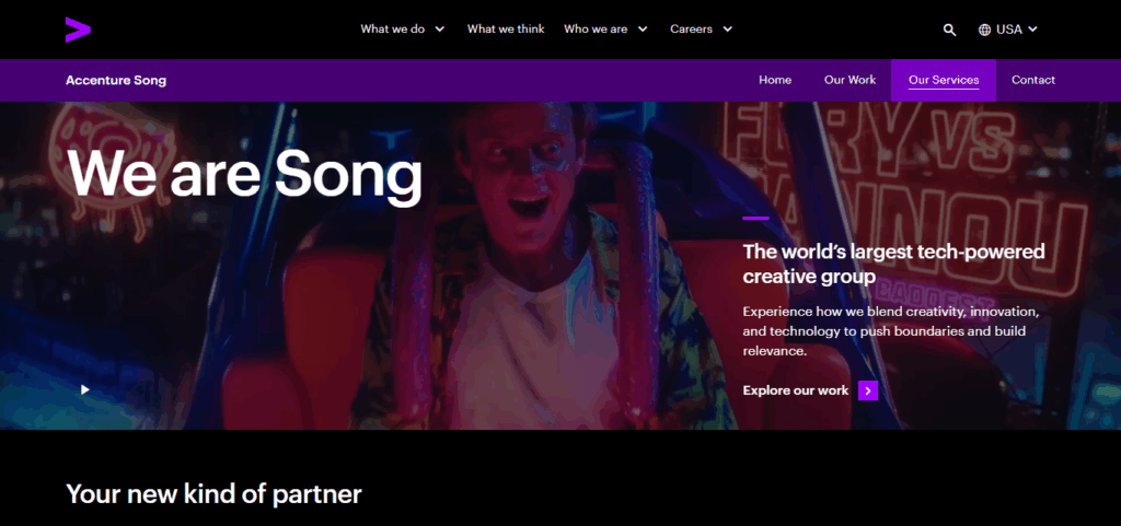 10 Top 24 Full-Service Agencies For 2025 | Best Marketing Firms Globally 7 Accenture Song