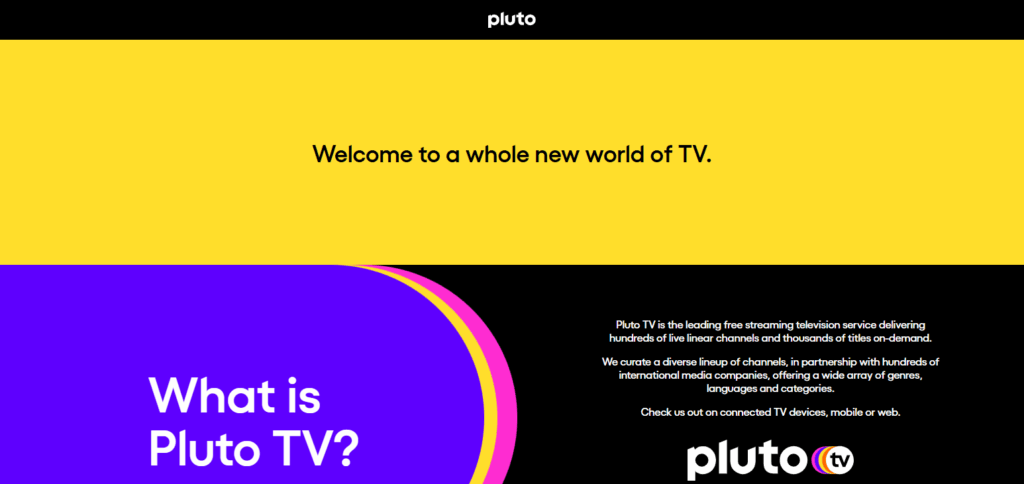 9 Best Entertainment & Media Software for Streaming, Music & More 6 Pluto TV