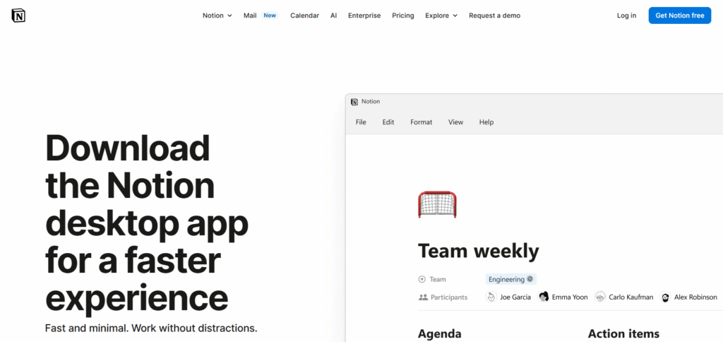 10 Best Productivity Software to Boost Efficiency in 2025 2 Notion