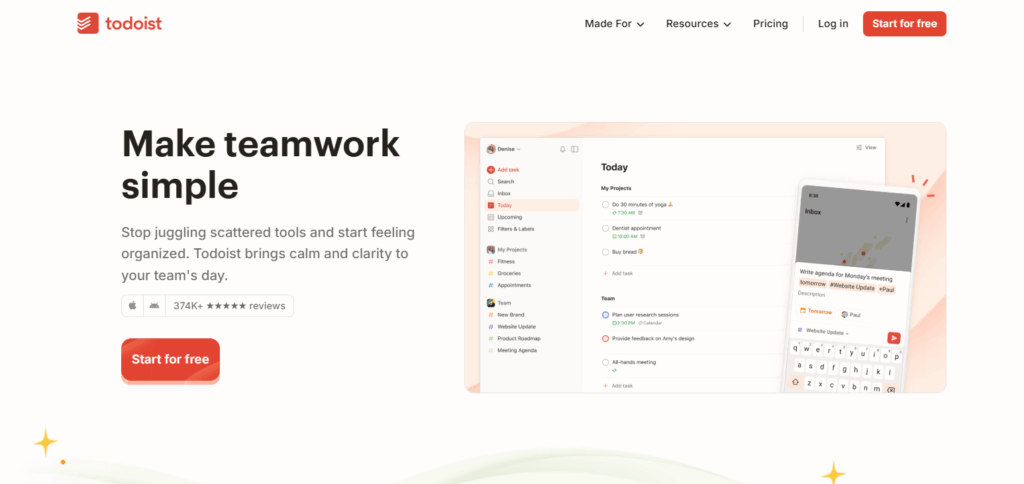 10 Best Productivity Software to Boost Efficiency in 2025 6 Todoist