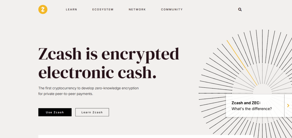10 Cryptocurrencies That Could Replace Paper Money 7 Zcash (ZEC)