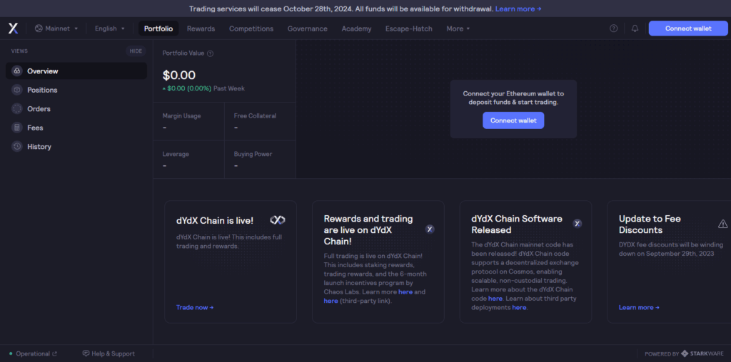 How to Short Altcoins Using DeFi: A Simple Guide 4 trade.dydx.exchange