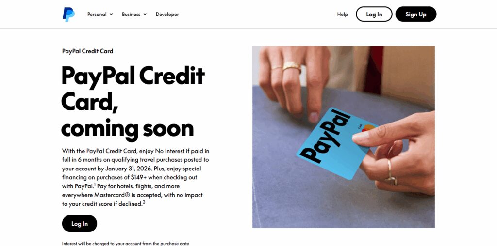 PayPal Credit
