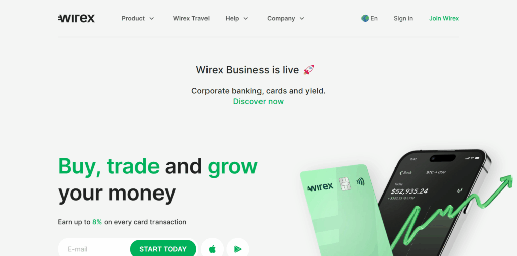 10 Best EU Crypto Apps With IBAN 6 Wirex