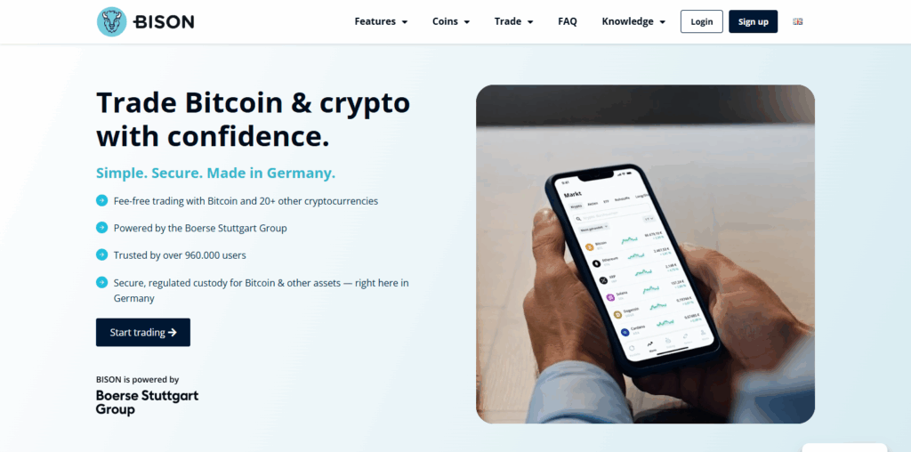 10 Best EU Crypto Apps With IBAN 10 Bison App