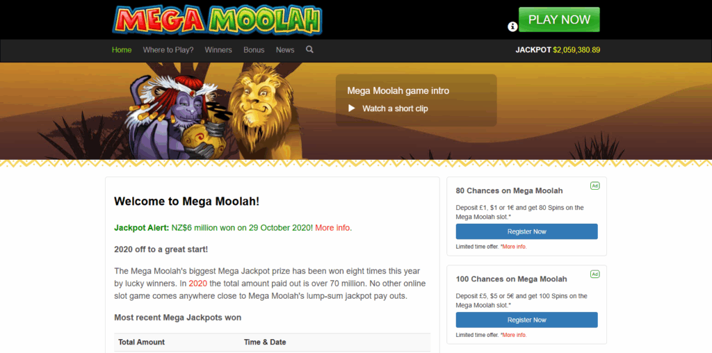 10 High Volatility Casino Games: Read Our Full Review 2 Mega Moolah