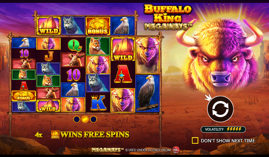 10 High Volatility Casino Games: Read Our Full Review 4 Buffalo King Megaways