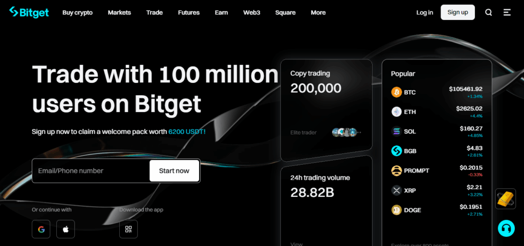 10 Best Gate.io Alternatives In Asia – Top Crypto Exchanges for Asian Traders 5 Bitget