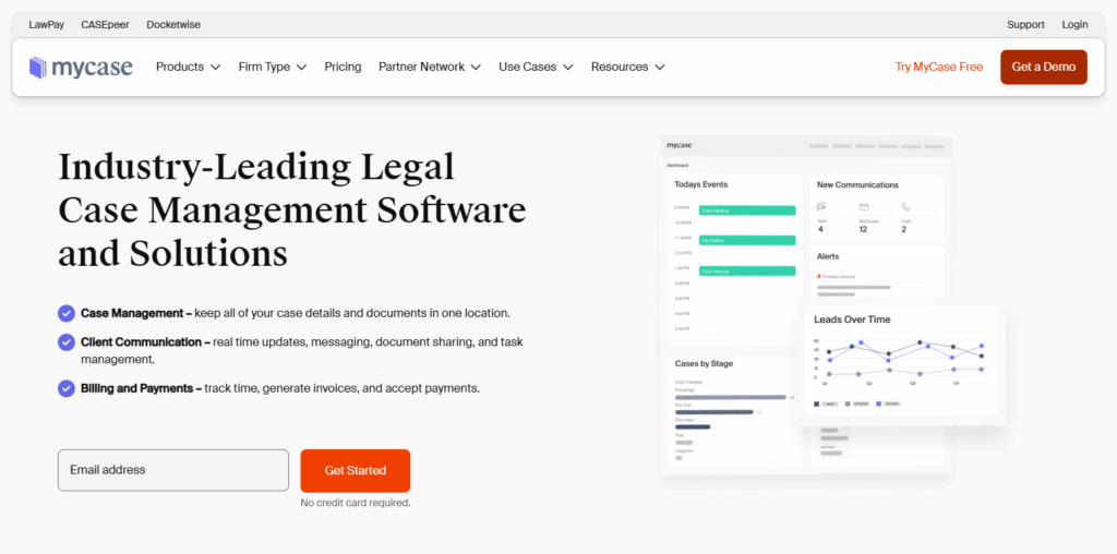 10 Best Case Management Software For Personal Injury Attorneys 5 MyCase