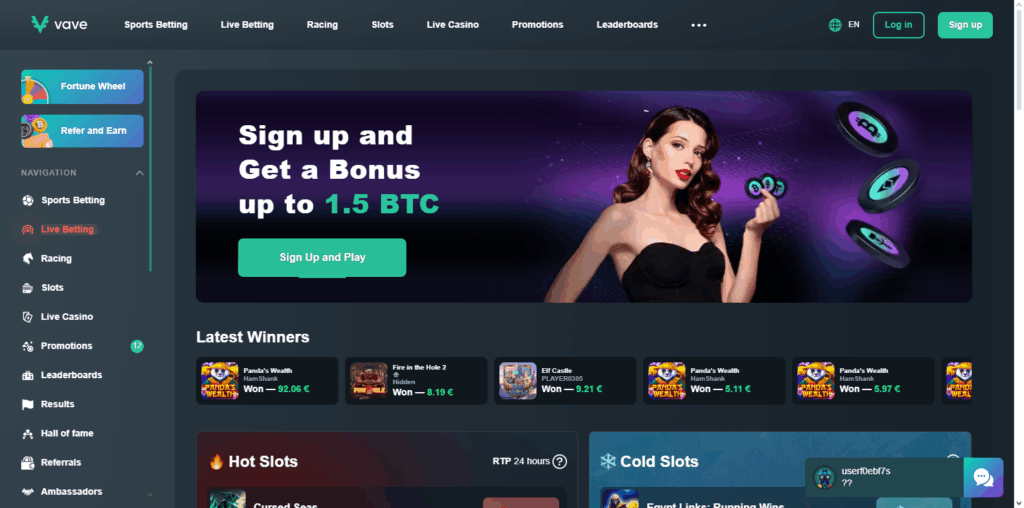10 Best Bitcoin & Crypto Casinos & Gambling Sites Colombia 8 Vave