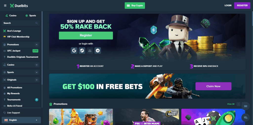 10 Best Bitcoin & Crypto Casinos & Gambling Sites Colombia 9 Duelbits