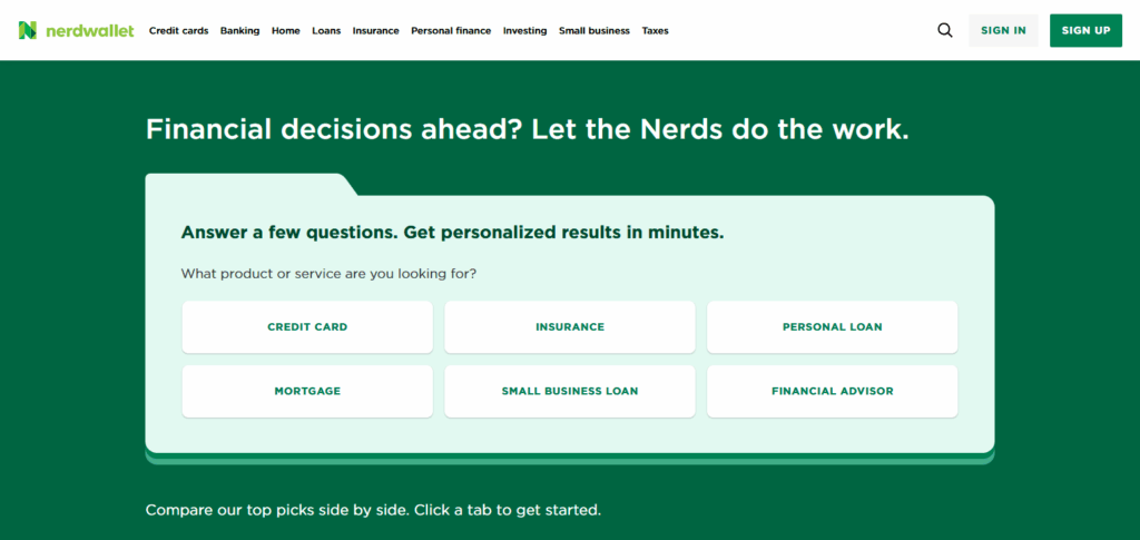10 Best Financial Advice Websites 2 NerdWallet