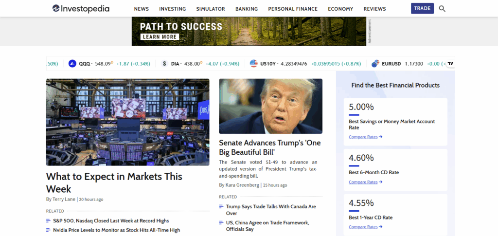 10 Best Financial Advice Websites 3 Investopedia