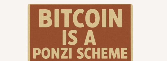 10 Biggest Bitcoin Myths That Just Won’t Die 9 Bitcoin is a Ponzi Scheme