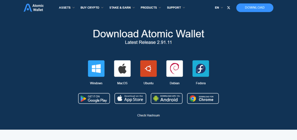 10 Best Book Of Meme (BOME) Wallets for Secure Meme Token Management 10 Atomic Wallet