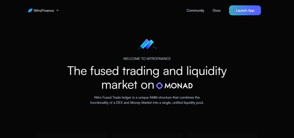 10 Top Monad Projects: Leading Innovations in DeFi and Blockchain 2 Nitro Finance