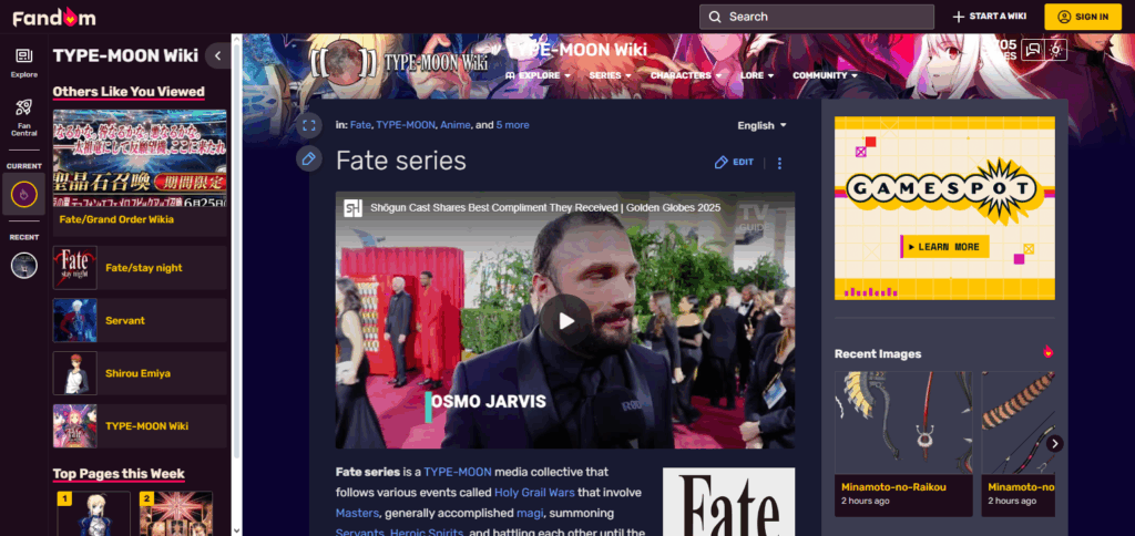 10 Best Anime Based On Video Games: Top Adaptations You Must Watch 3 Fate Series