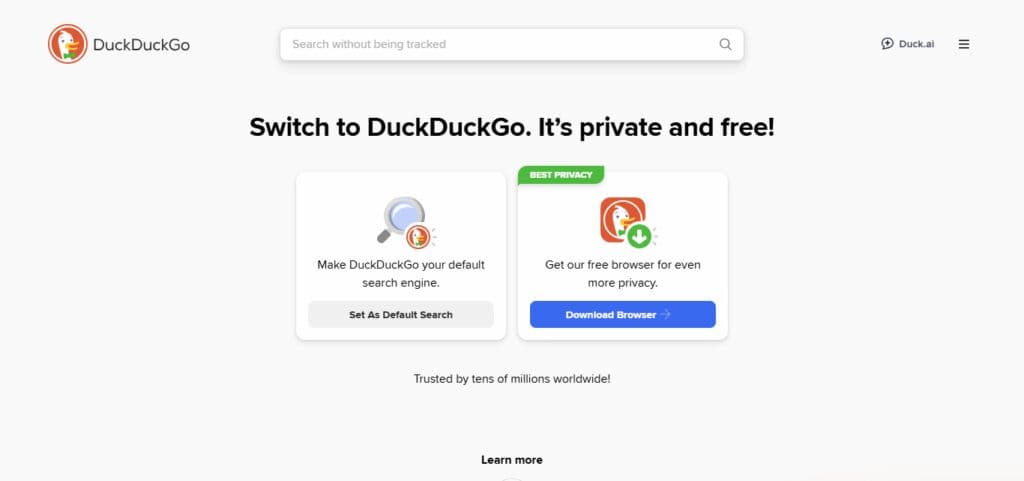 DuckDuckGo
