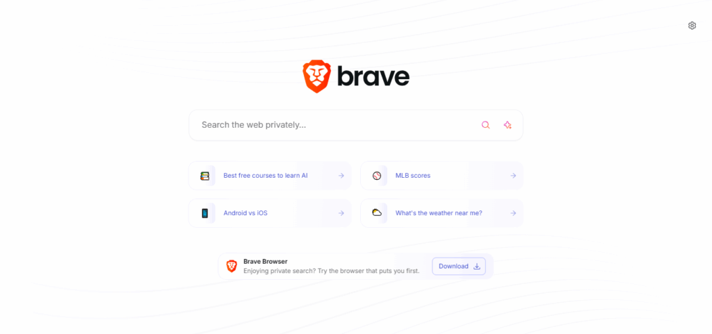 10 Best Google Search Engine Alternatives 3 Brave Search