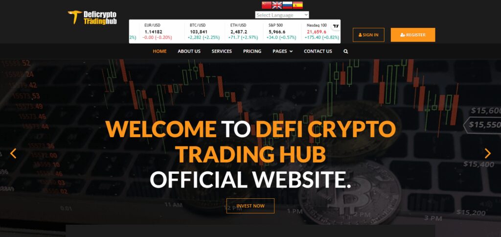 DeFi Trading Hub