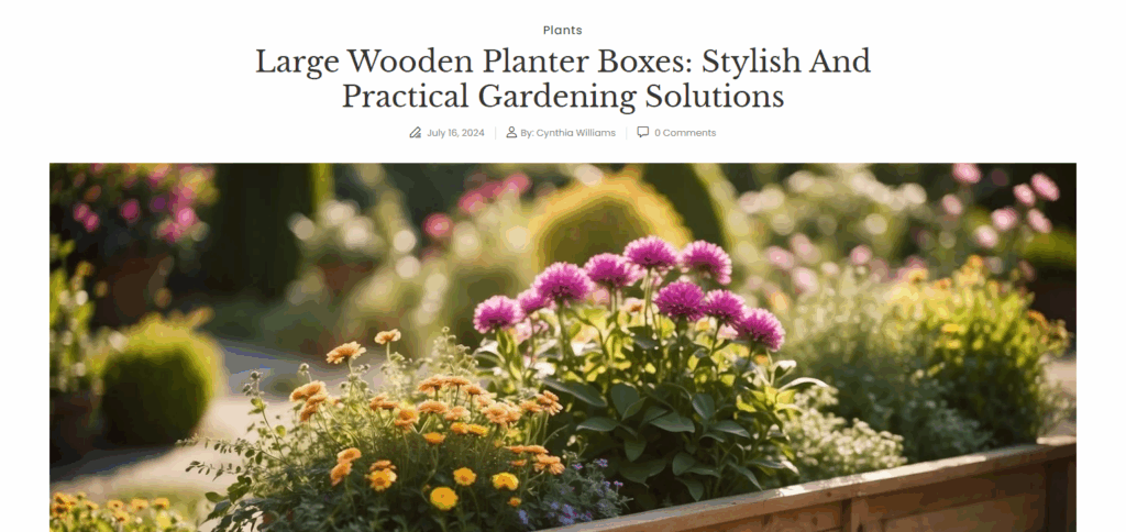 10 Best Containers for Clumping Bamboo: Durable & Stylish Planters 2 Large Wooden Planter Boxes