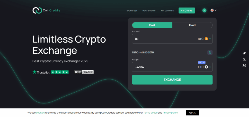 10 Best E-Currency Exchange Services for Fast & Secure Transfers 9 CoinCraddle
