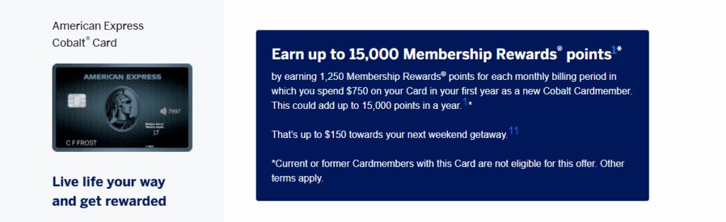 American Express Cobalt® Card