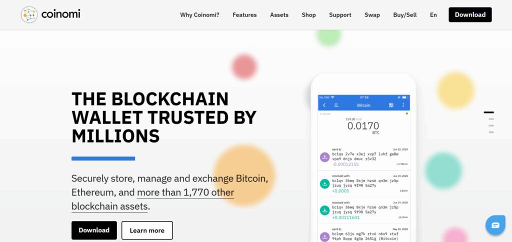 10 Best Crypto Wallets For USA Peoples 11 Coinomi