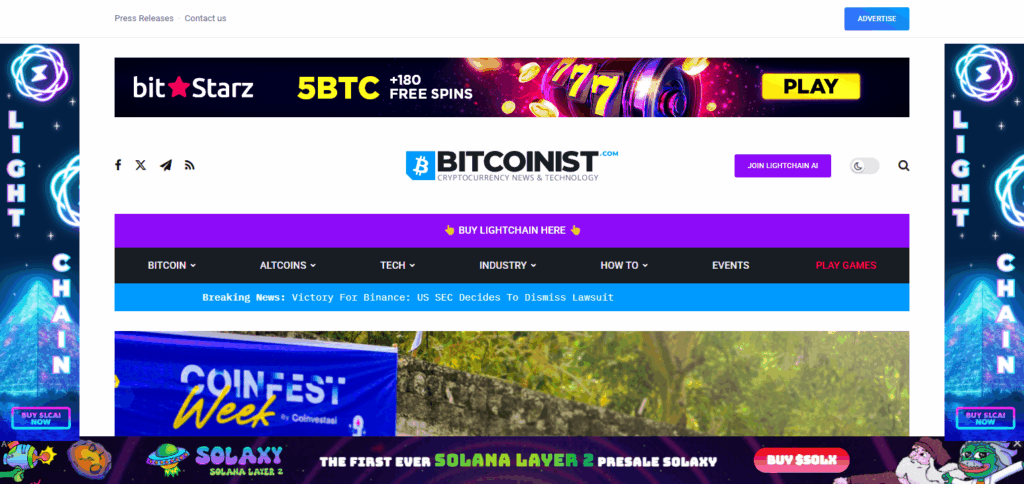 10 Best Crypto News Website In Asia – Top Sources for Regional Crypto Updates 8 Bitcoinist Asia