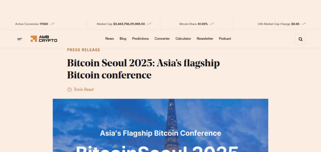 10 Best Crypto News Website In Asia – Top Sources for Regional Crypto Updates 11 AMBCrypto Asia