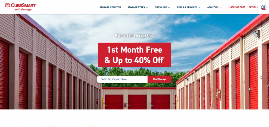10 Best Storage Companies for Safe and Secure Solutions 10 CubeSmart