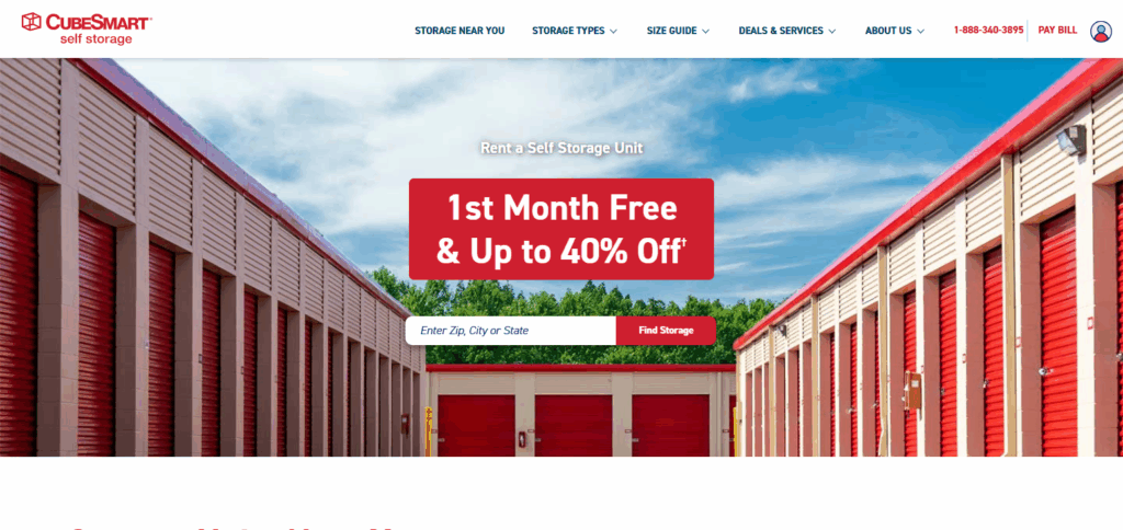 10 Best Storage Companies for Safe and Secure Solutions 10 CubeSmart