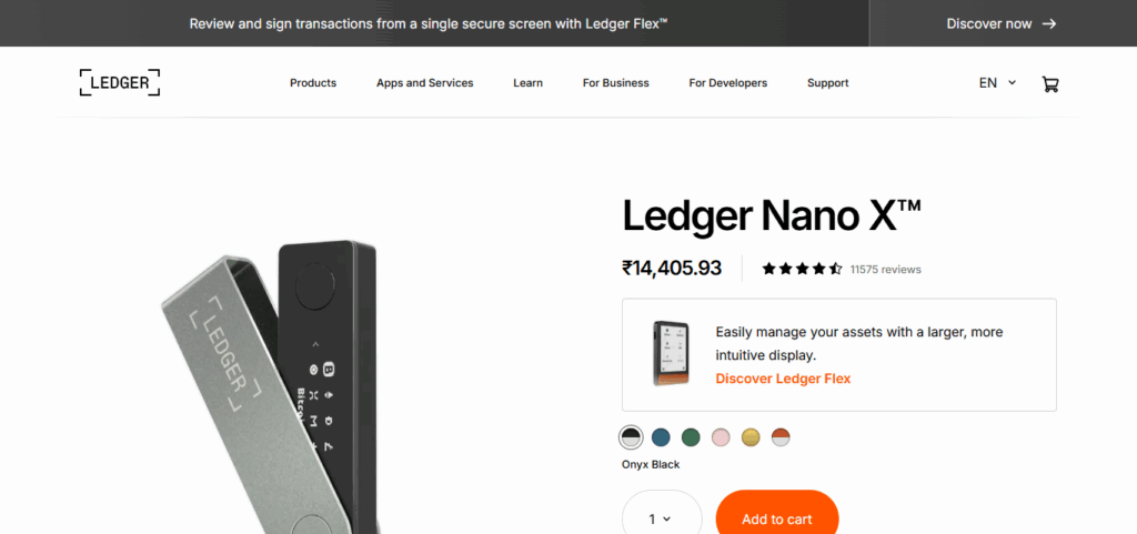 10 Most Secure Wallet Backups: Top Tools & Methods for 2025 2 Ledger Nano X
