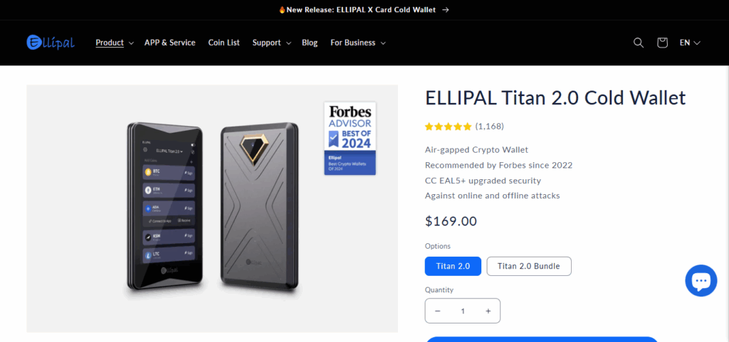 10 Most Secure Wallet Backups: Top Tools & Methods for 2025 6 Ellipal Titan