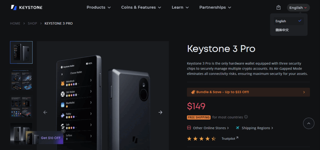 10 Most Secure Wallet Backups: Top Tools & Methods for 2025 9 Keystone Pro