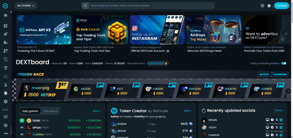 Top 10 DEX Trading Tools for Smarter Crypto Trades 4 DEXTools
