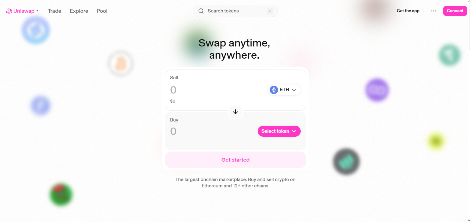 Top 10 DEX Trading Tools for Smarter Crypto Trades 8 Uniswap Interface