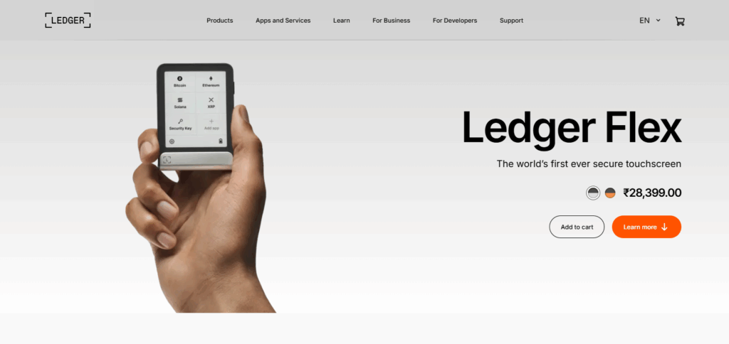 10 Latest Crypto Hardware Wallets for Secure Storage 6 Ledger Flex