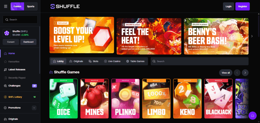 9 Best Bitcoin & Crypto Casinos & Gambling Sites Sweden 5 Shuffle