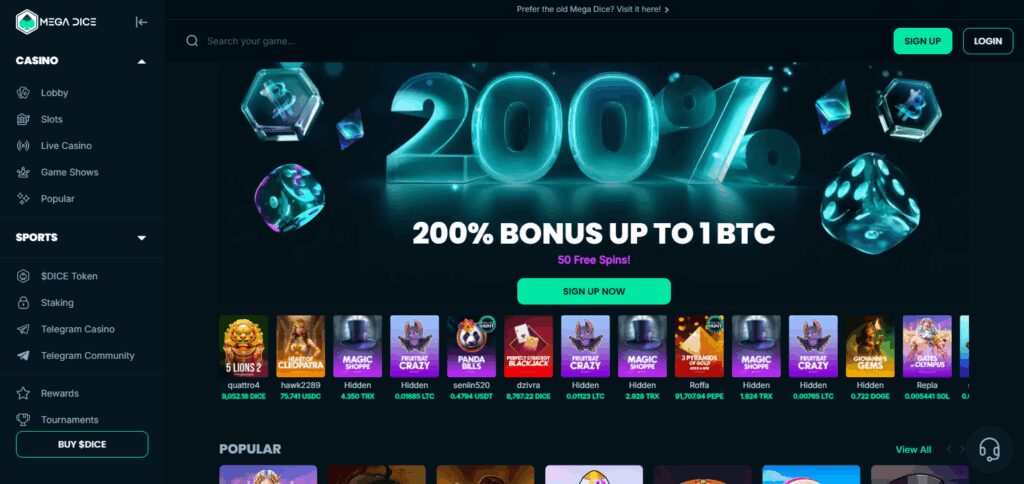 9 Best Bitcoin & Crypto Casinos & Gambling Sites Sweden 10 Mega Dice