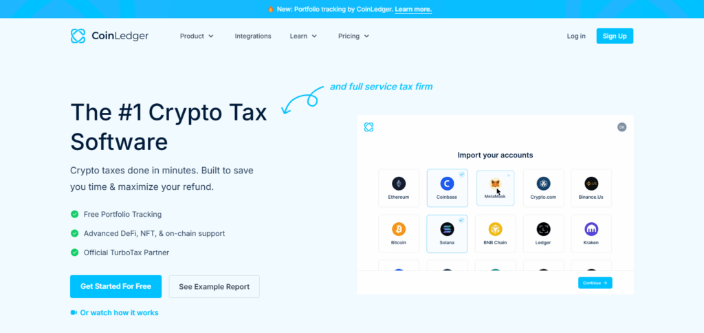 10 Best Tools for Tracking Crypto Wallets in 2025 9 CoinLedger