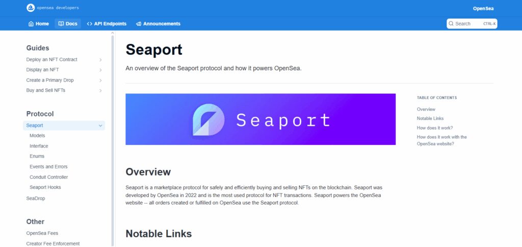  SeaPort Protocol (OpenSea)