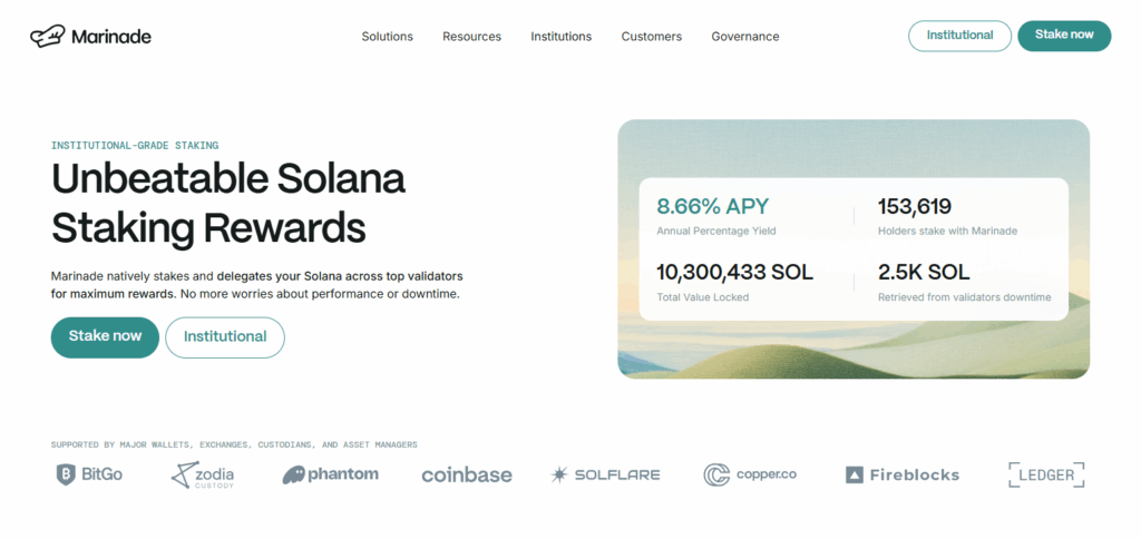 9 Solana Protocols Set to Dominate in 2025 2 Marinade Finance
