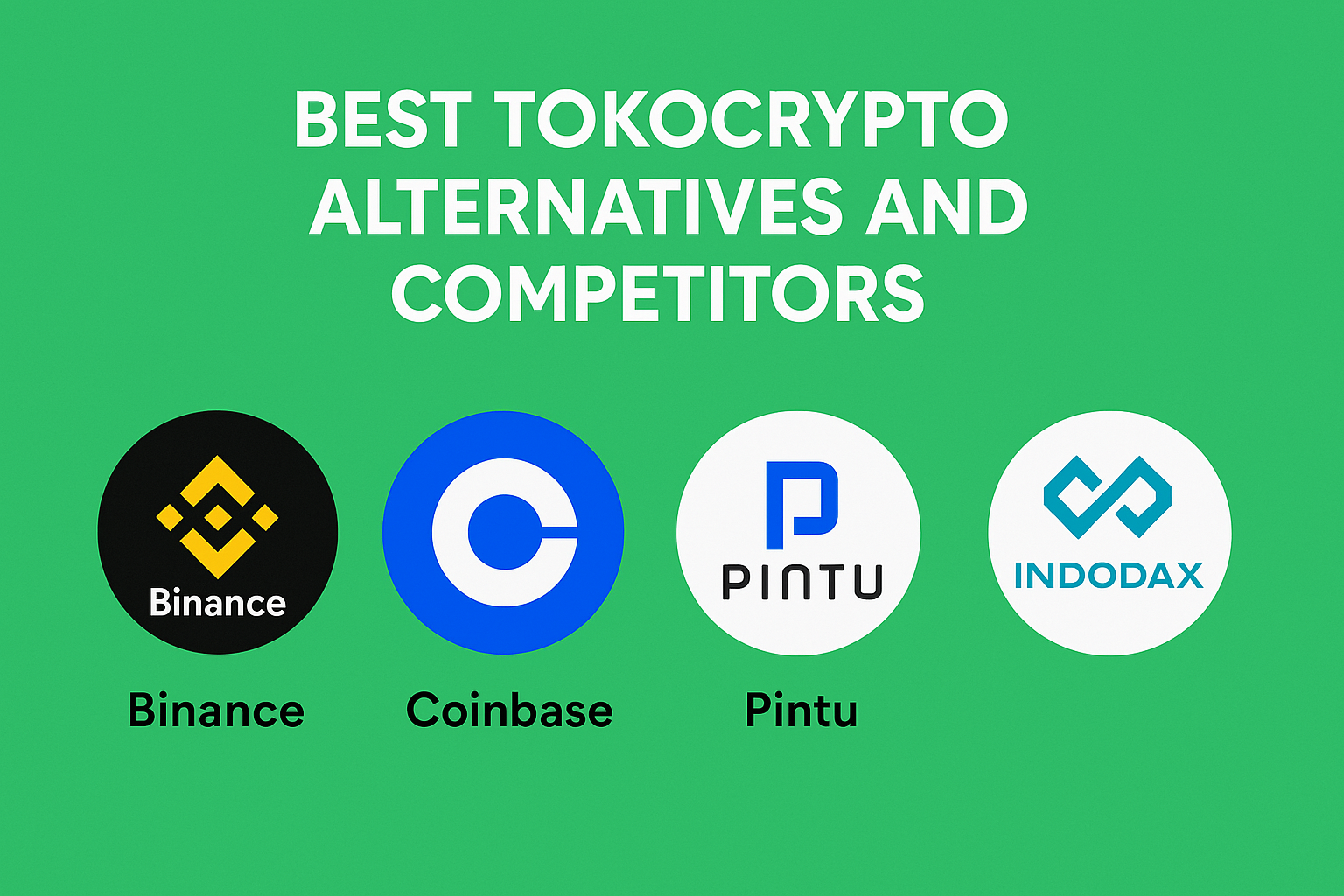 8 Best Tokocrypto Alternatives and Competitors